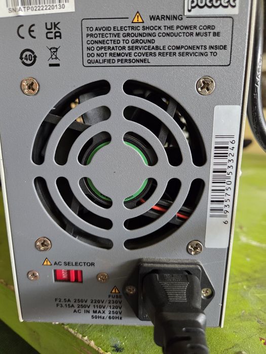 Fonte Alimentação estabilizador Regulável 0~30V para Bancada