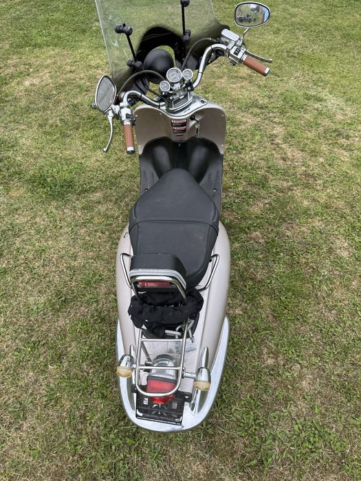 Skuter retro sprawny sprowadzony