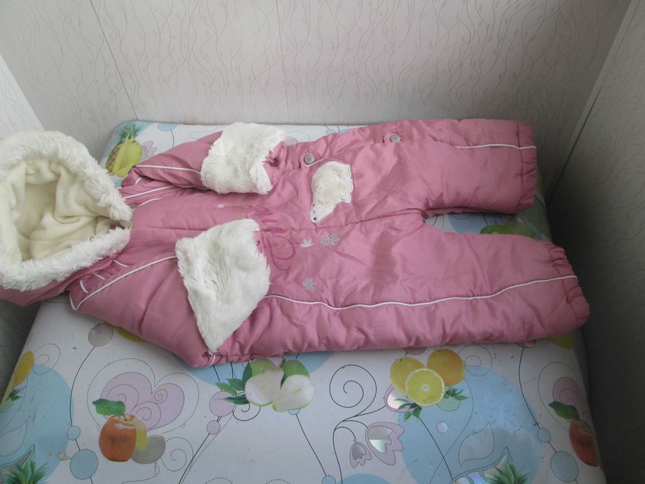Комбинезон утепленный Libellule р.62 человечек
