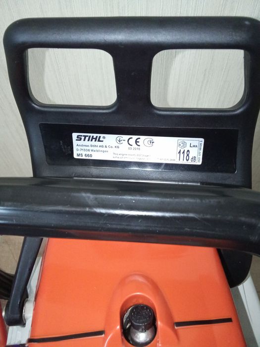 Stihl 660 Super Magnum Red light бензопила штиль (з німеччини)