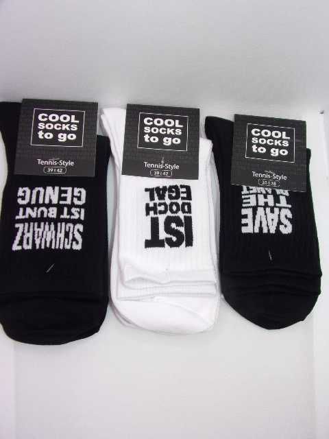 2x Skarpety  COOL Socks bawełniane młodzieżowe  z nadrukiem 39/42. CNB