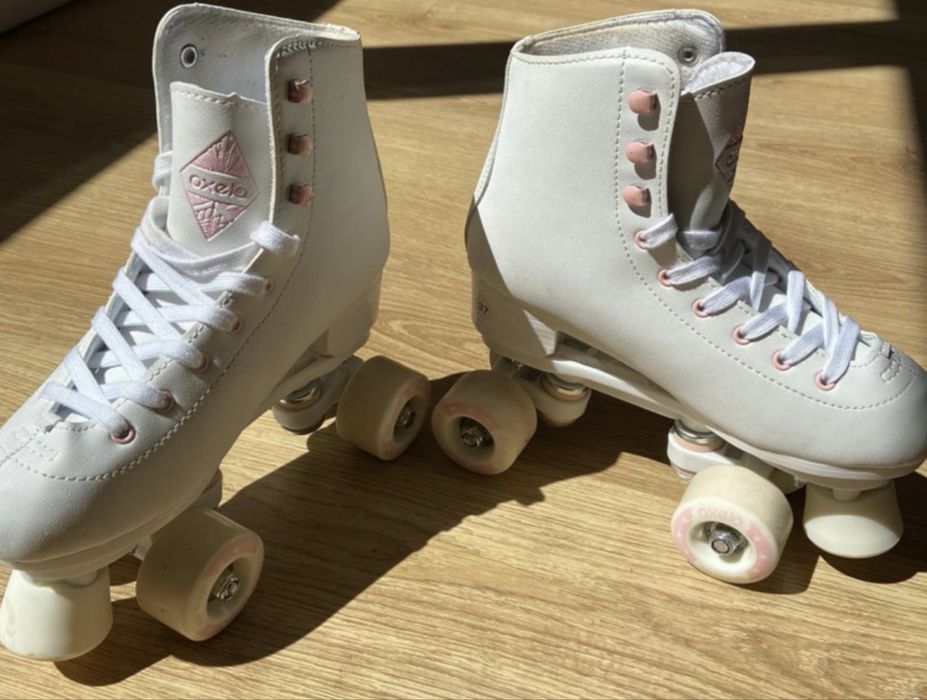 Patins OXELO N.º 40 + Proteções – Pouco uso