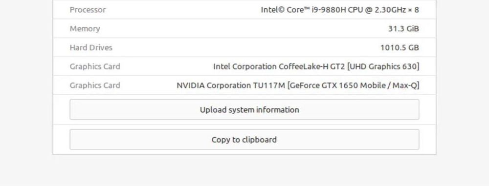 Міні ПК (Gaming PC) Core i9-9880H, NVIDIA GTX1650