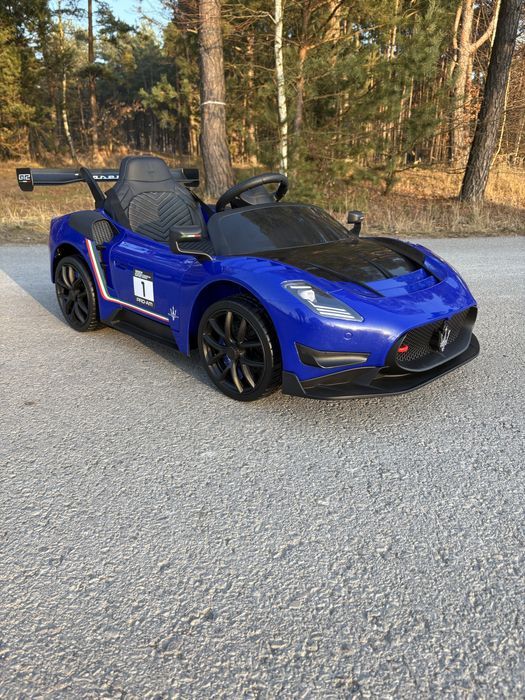 Samochód na akumulator Maserati auto elektryczne zabawka autko