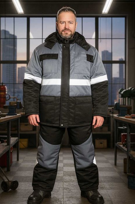 Костюм рабочий зимний спецодежда, робочій одяг, спецодяг