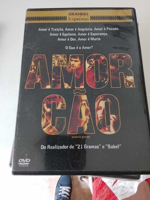 dvd original amor cao