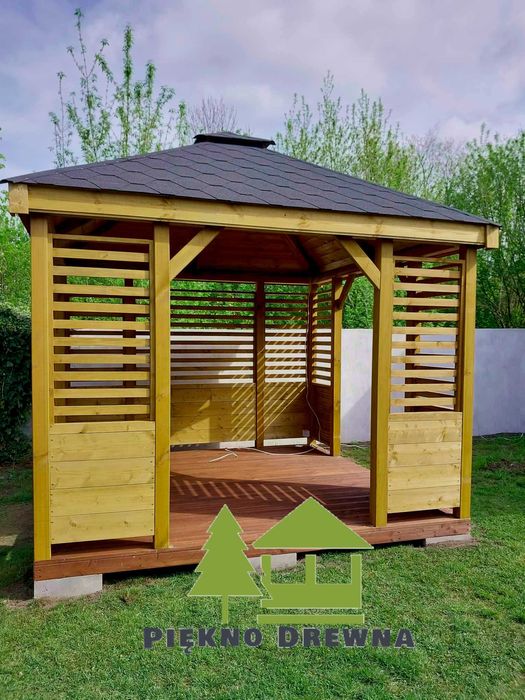 Altanka Ewa 3x3 Piękno Drewna SZYBKI CZAS REALIZACJ