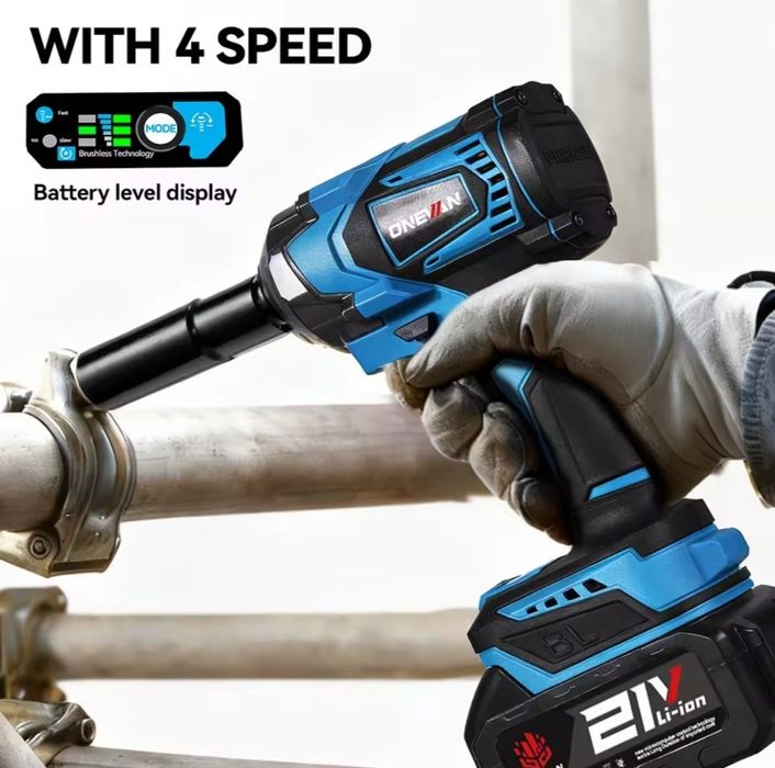 Pneumático Elétrico 2 Baterias 2 em 1