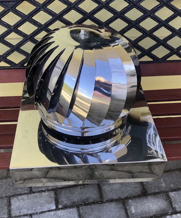 Girândula inox base quadrada nova 44 x 41,5cm