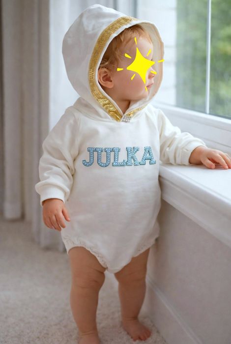 Body z kapturkiem Julka 12/18 mcy