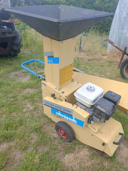 Rębak do gałęzi spalinowy