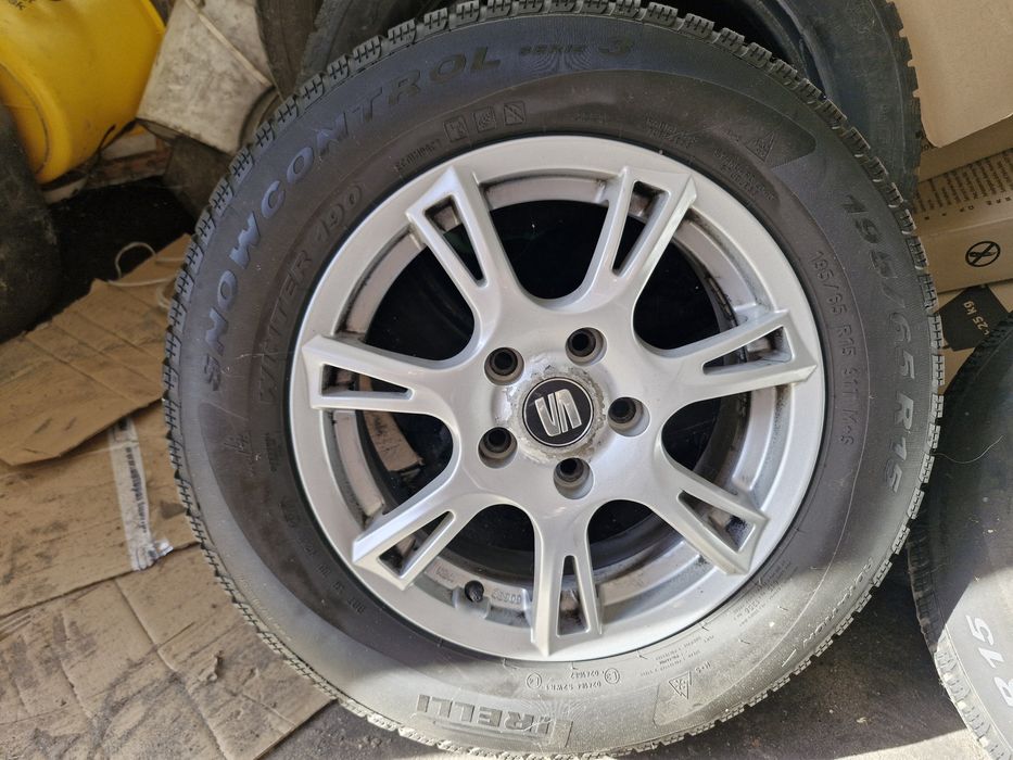 Alufelgi seat leon vw golf 16 15 zimówki