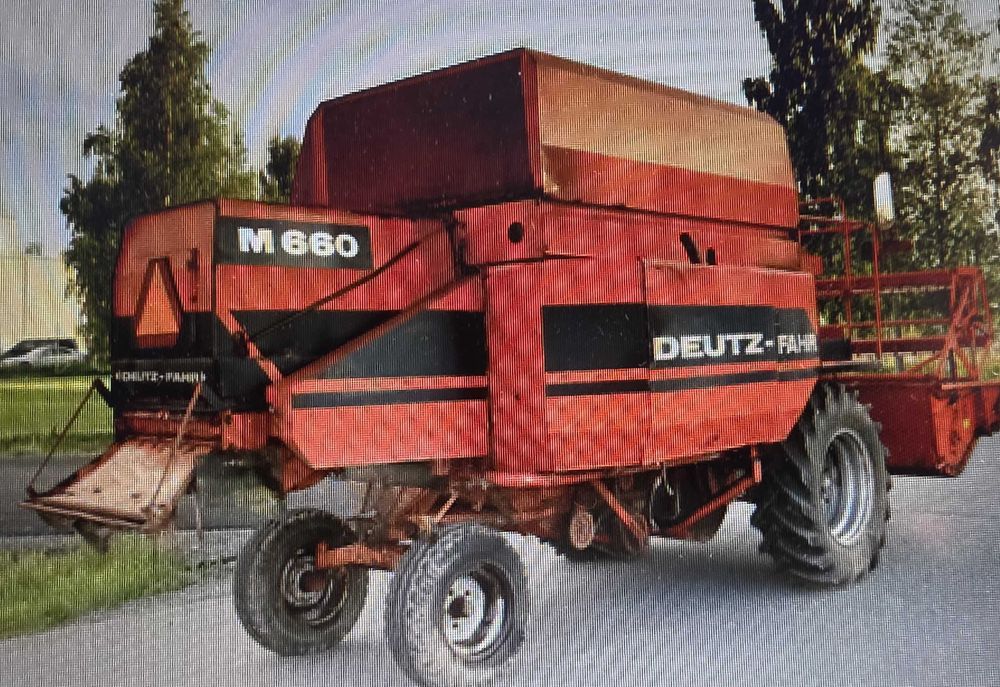 Kombajn Fahr M750 M660 na części koło pasowe