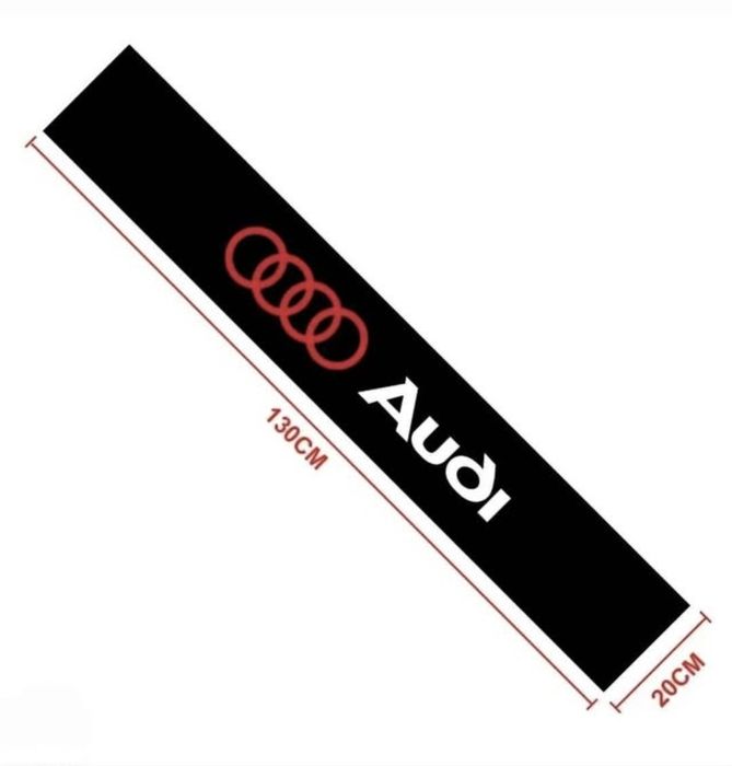 Faixa autocolante parabrisas audi