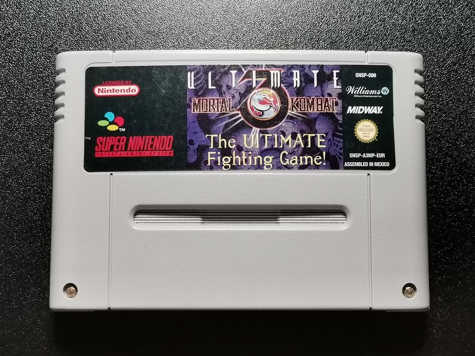 Super Nintendo Ultimate Mortal Kombat 3