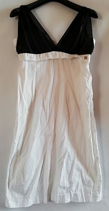 Biało czarna sukienka rozm. S