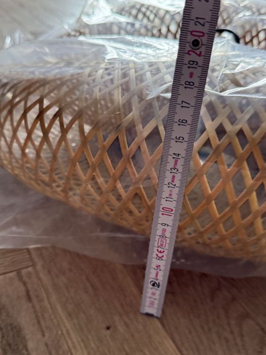 Lampa pleciona Ażurowa boho