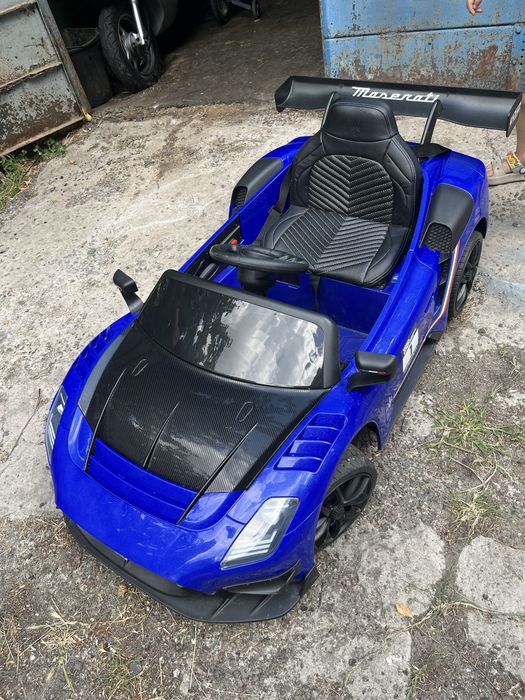 Электромобиль детский Maserati MC20 GT2 M 5105EBLR-4, синий