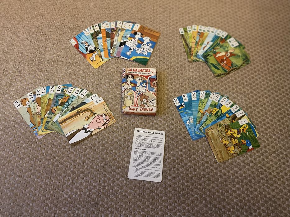 Walt Disney Playing Cards – 1960s – Fournier.