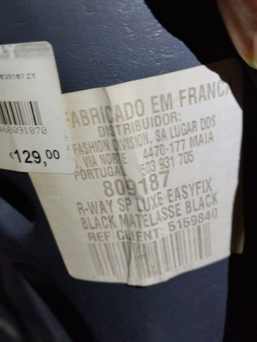 Cadeira Auto Zippy SIDE Impact Protection