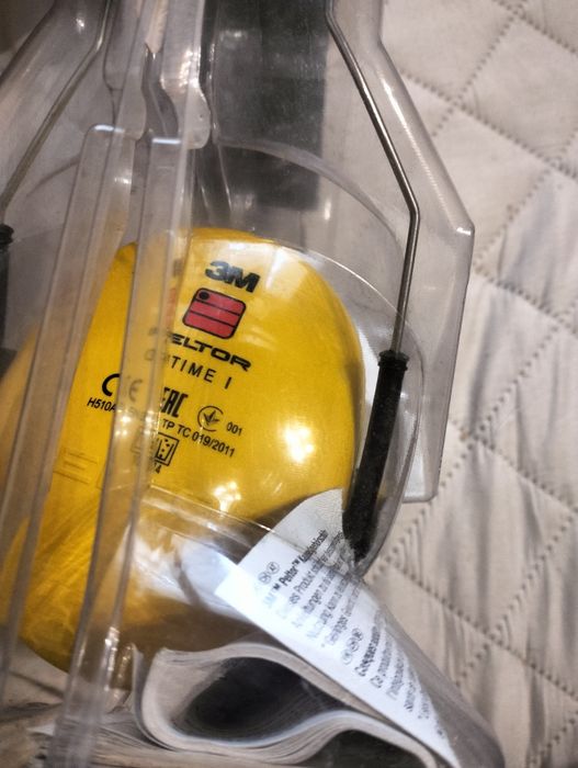 Protetor para ouvidos profissional.