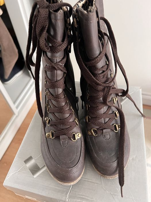 Botas 39 salto compensado