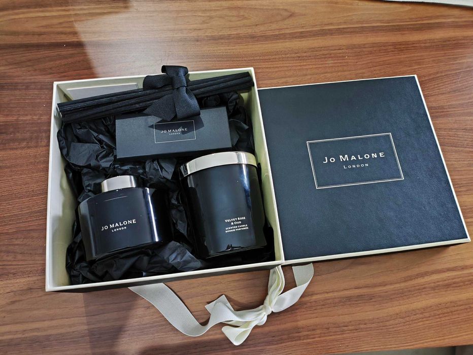 Jo Malone - Coffret Vela e Difusor Velvet Rose € Oud