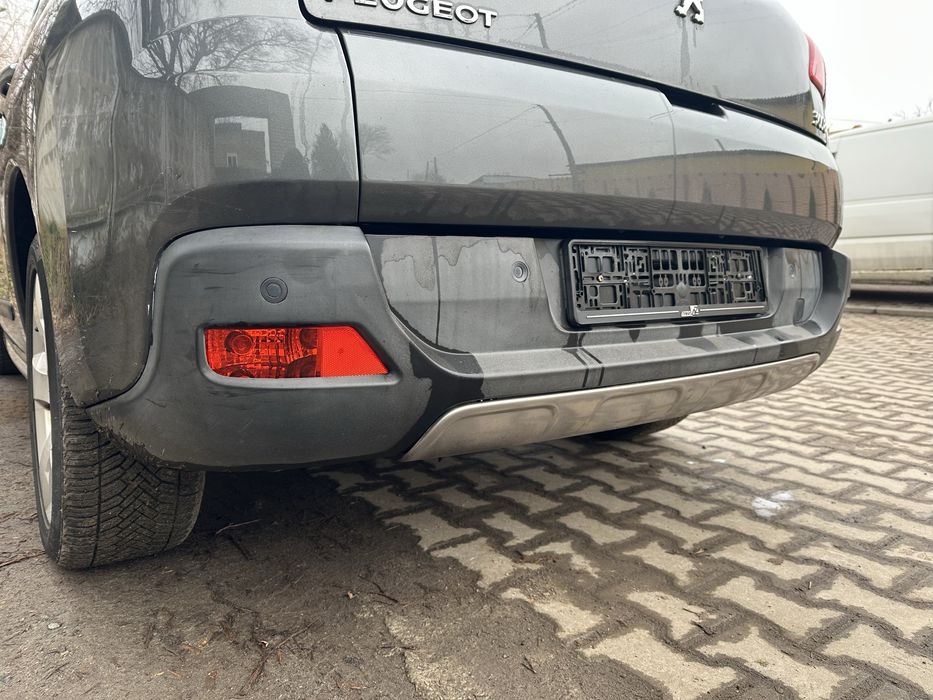 Бампер задній KTPD Пежо 3008, 5008 Peugeot задний бампер