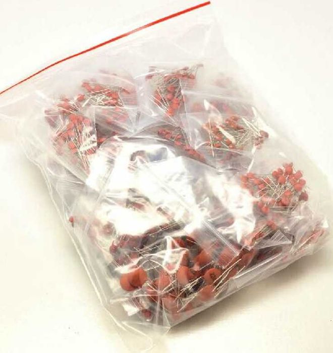 Zestaw kondensatorów ceramicznych 300 sztuk