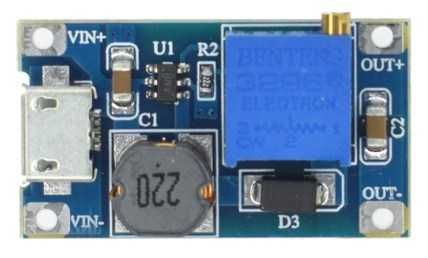 DC-DC Модуль MT3608  Type-C Micro USB Пайка  Підвищення напруги