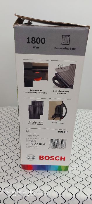 Grelhador electrico marca Bosch