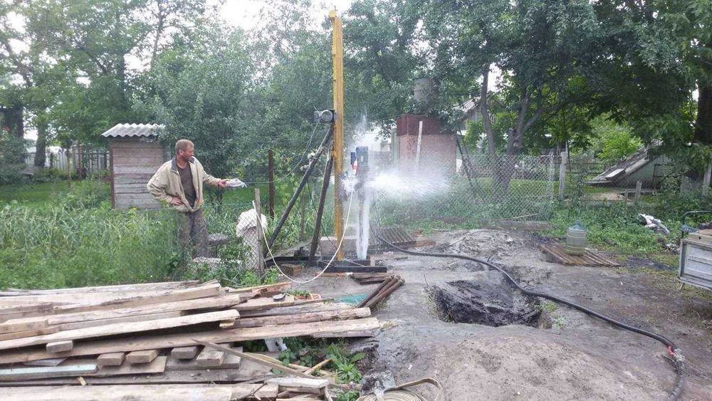 Буріння свердловин. Бурение скважин. Пробурить скважину НЕДОРОГО!