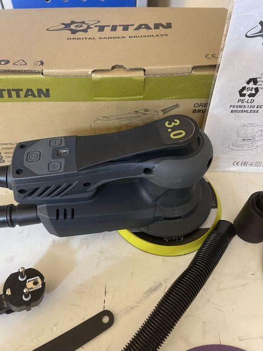 Шлифовально эксцентриковая машина Титан PESM 3-150 EC (орбитальная)