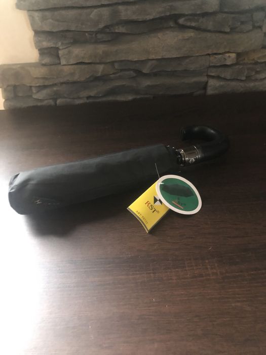 Elegancki parasol czarny automatyczny 48tknt