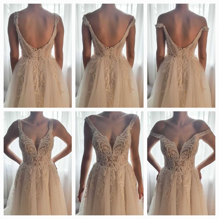 Suknia ślubna princess litera A