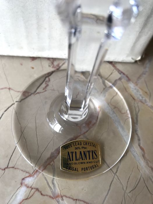 Copos de cristal Atlantis - por estrear!