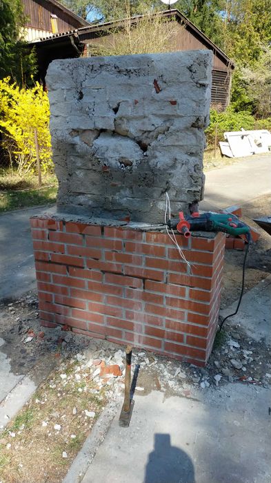 Cegła klinkierowa z rozbiórki