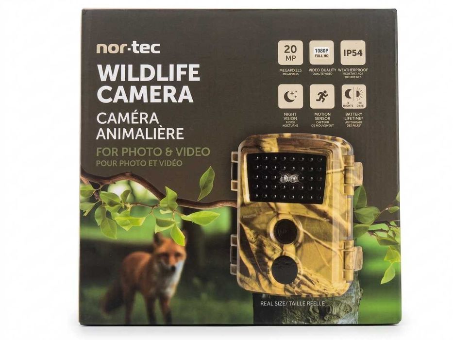 Fotopułapka Kamera Leśna NOR-TEC 20MP IP54