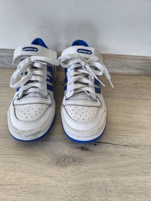 Adidas forum low niebieskie r.36