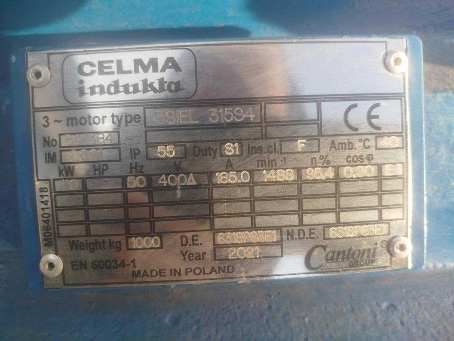 Silnik elektryczny Celma 3SIEL315S4