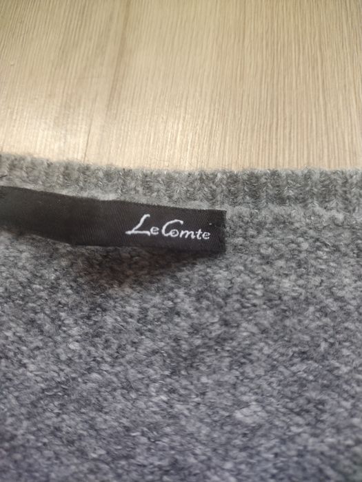 Sweter szary z aplikacją sprzedaż