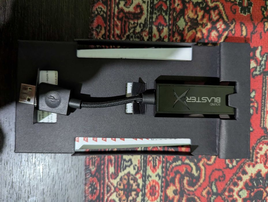 Геймерська звукова карта 7.1 Creative Sound BlasterX G1