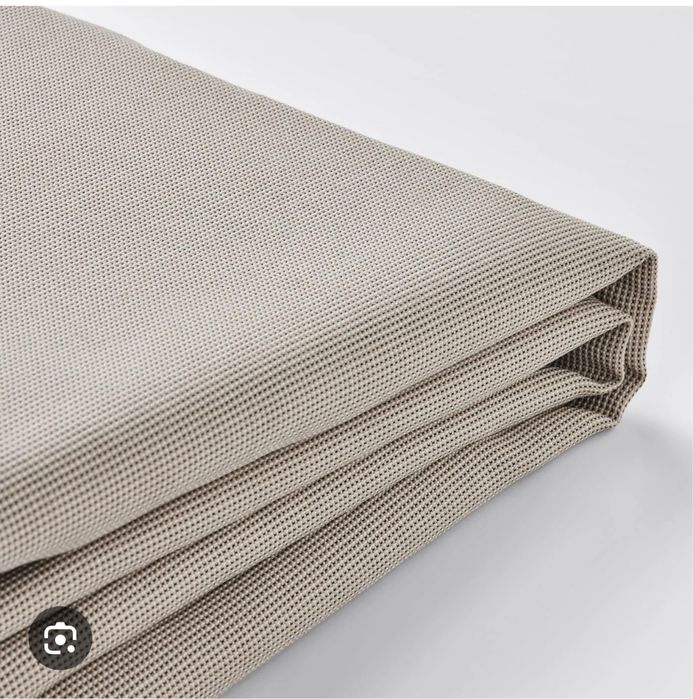 Ektorp cap p/sofá 3 lugar c/chase longue Totebo bege claro