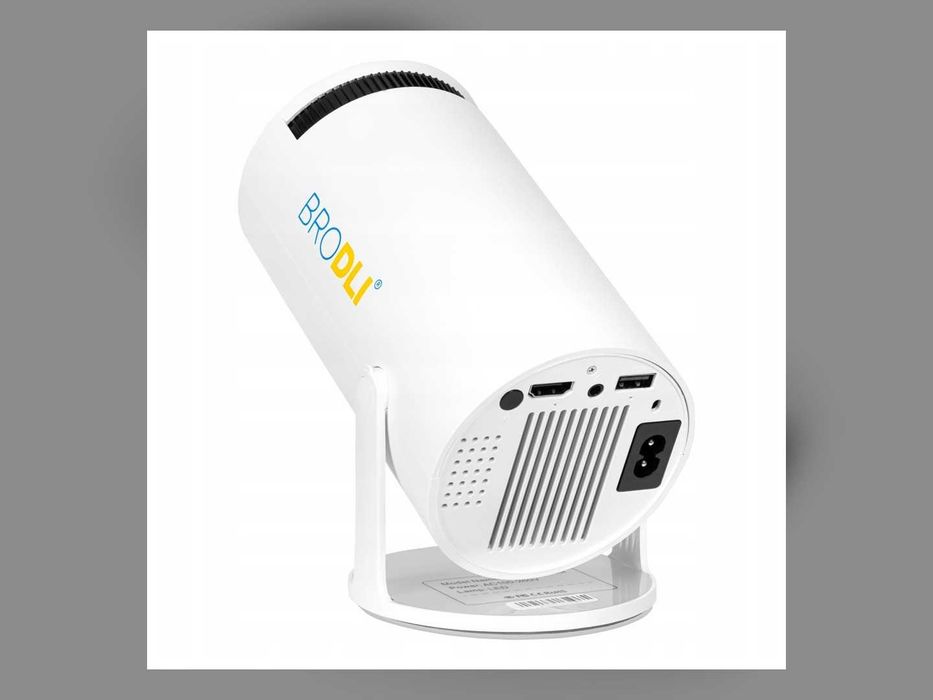 Nowy Projektor LED PJ 6000 PRO Android 11 Wi-Fi Bluetooth Do 200 Cali