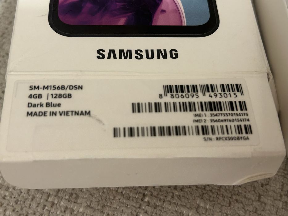 NOWY Samsung Galaxy M15 4/128GB 6,5" 90Hz 50Mpix Granatowy