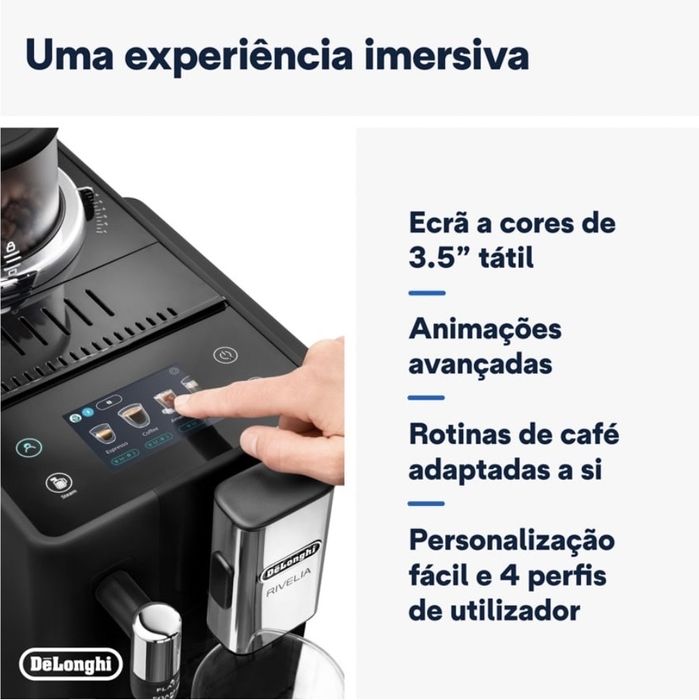 Máquina de café com moedor automático selada e com fatura