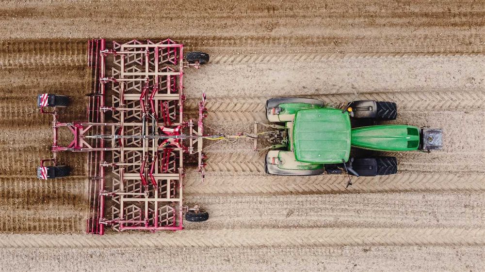 Brony zębowe Podwójne 18 polowe o szerokości 9m PRODUCENT LUPUS 7m 5m