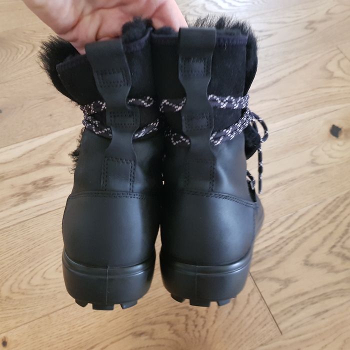 ECCO Soft 7 Tred Śniegowce Buty zimowe 37 wkł. 24,3 cm Skóra Wełna
