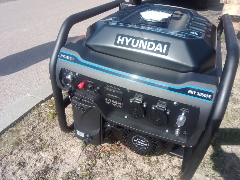 Генератор HYUNDAI HHY 3050FE 3кВт ручний+ЕЛЕКТРОСТАРТ Новий.Гарантія