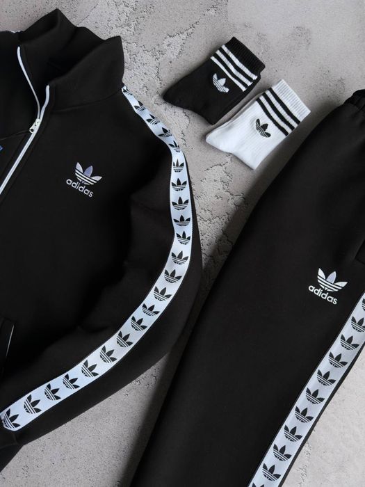 Чоловічий зимовий спортивний костюм адідас Adidas [3в1] [S-XXL] + шкарпетки в подарунок!